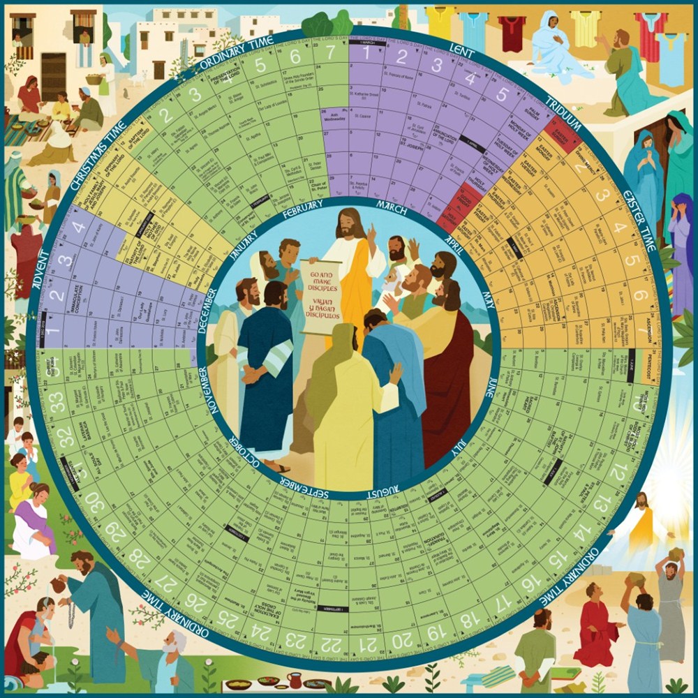 Liturgical year calendar